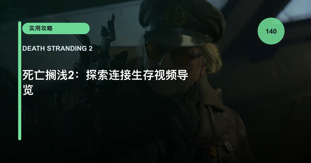 死亡搁浅2：探索连接生存视频导览