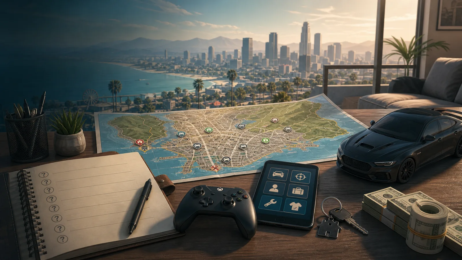 GTA V 新手 FAQ：先做主线还是支线、怎么赚钱、会不会错过内容